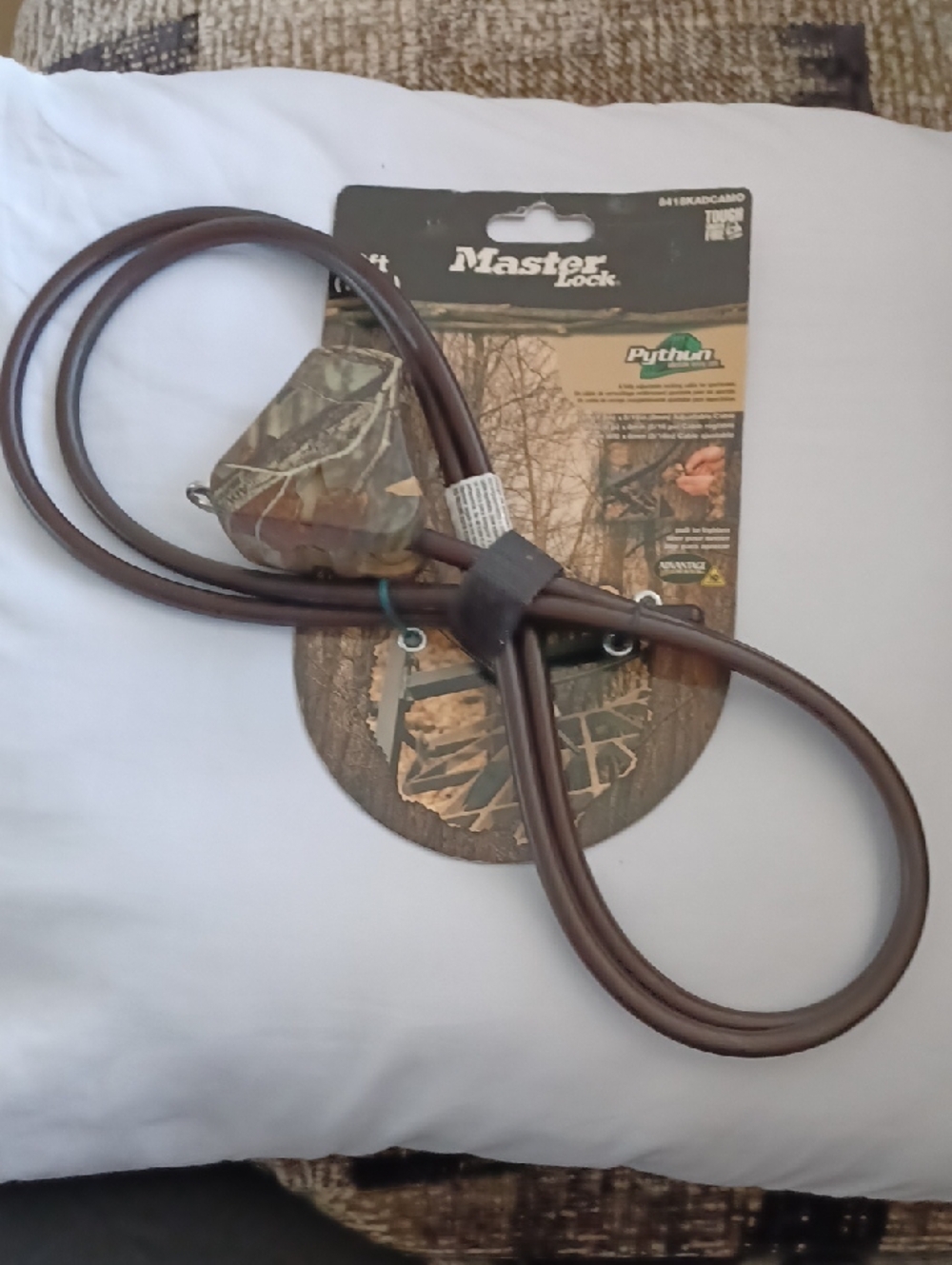 New Python Adjustable Locking Cable - 6 Feet Long